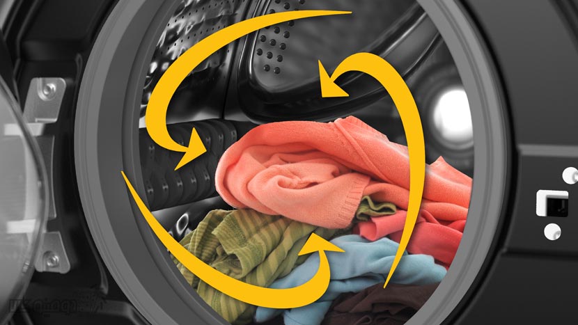 چرخش و حرکت ماشین لباسشویی به دو روش تسمه و بدون تسمه