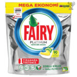 قرص ماشین ظرفشویی 90 تایی فیری FAIRY Platinum