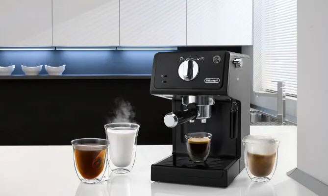 PUMP ESPRESSO COFFEE MACHINES ECP 31 dominokala 07 - اسپرسوساز دلونگی ECP3121