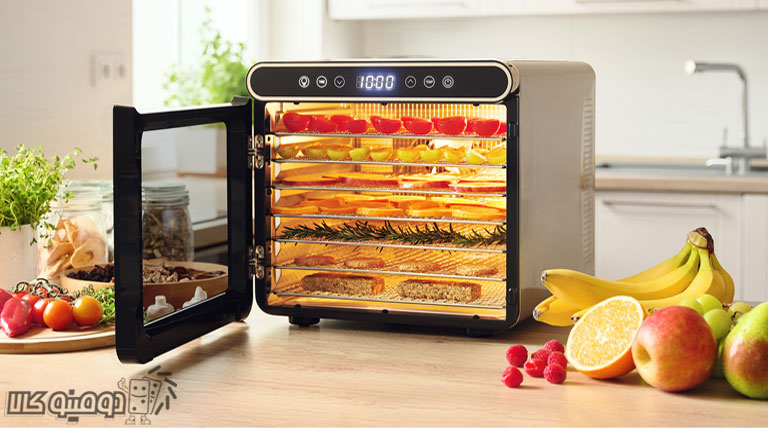 خرید میوه خشک کن سنکور مدل SFD 7750 تنقلات سالم و میوه های چیبسی