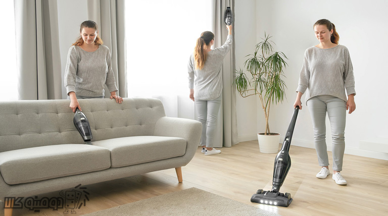 باتری قابل شارژ لیتیوم یون 18 ولتی جارو شارژی سنکور sencor SVC 8668