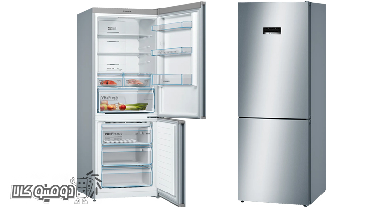 بهترین مدل یخچال فریزر بوش KGN36XL30U به رنگ نقره ای