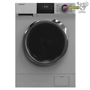 قیمت ماشین لباسشویی اتوماتیک دوو مدل LM-811 ظرفیت 8 کیلوگرم رنگ نقره ای