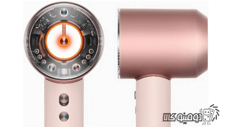 حالت دادن و صاف کردن موها با سشوار دایسون مدل Supersonic Nural HD16 Ceramic pink/rose gold (سرامیک صورتی/رزگلد)