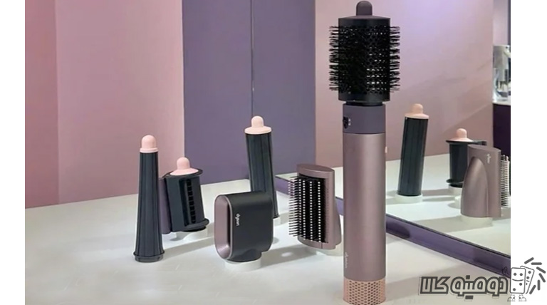 حالت دهی به موها با جریان هوا بدون گرمای شدید و آسیب به موها با حالت دهنده مو دایسون dyson airwrap hs08