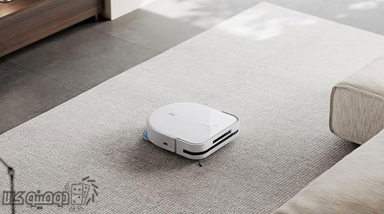 تمیز کردن خودکار منزل با جاروبرقی هوشمند رباتیک اکووکس مدل X5 Pro Omni