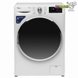 قیمت ماشین لباسشویی 9 کیلویی جی پلاس مدل GWM-P99W رنگ سفید