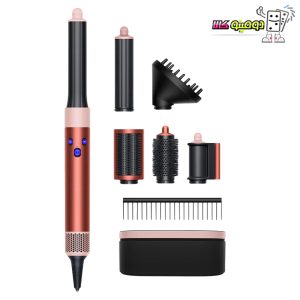 قیمت حالت دهنده مو دایسون مدل Dyson Airwrap HS05 multi-styler and dryer Complete Long Strawberry Bronze/Blush Pink with dif (صورتی/برنز) با دیفیوزر