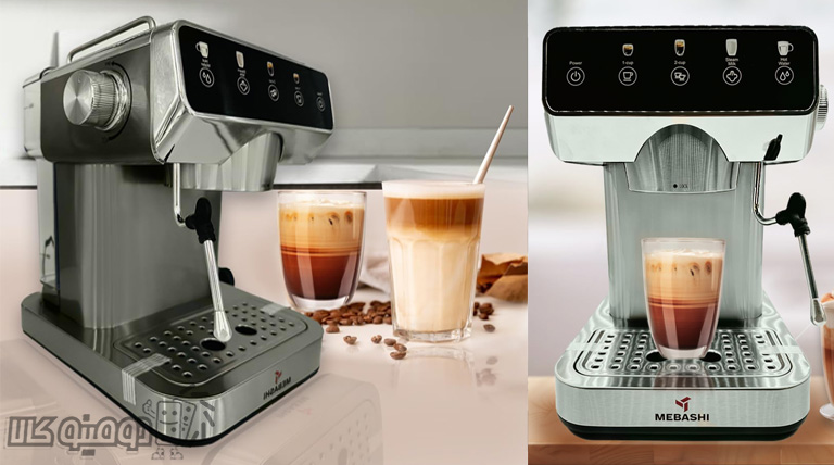 تهیه انواع قهوه و اسپرسو سریع و باکیفیت با اسپرسوساز مباشی مدل ME-ECM2113