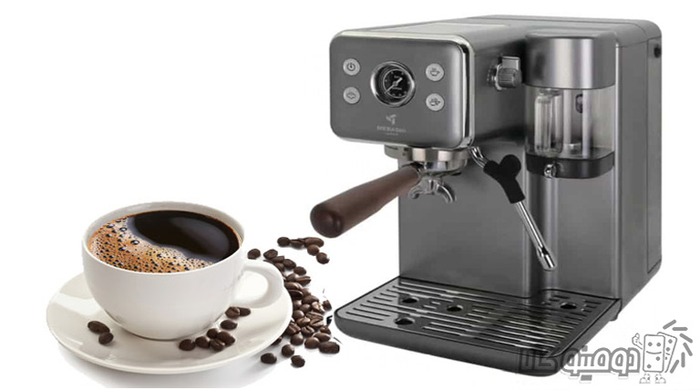 بهترین اسپرسوساز خانگی از برند مباشی مدل ME-ECM2506
