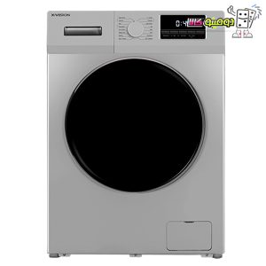 قیمت ماشین لباسشویی ایکس ویژن مدل TG82 ظرفیت 8 کیلوگرم نقره ای ( سیلور )