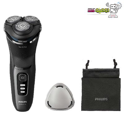 خرید ماشین اصلاح موی صورت شارژی فیلیپس مدل S3244
