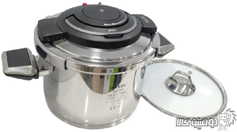 پخت سریع حبوبات و گوشت ها با زودپز راسل 5 لیتری مدل TR-450