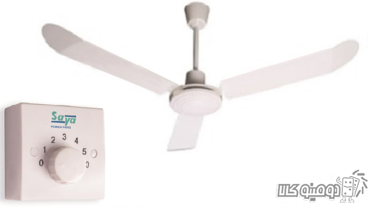 خنک کردن محیط در فصل گرم با پنکه سقفی سایا مدل Power140-V2