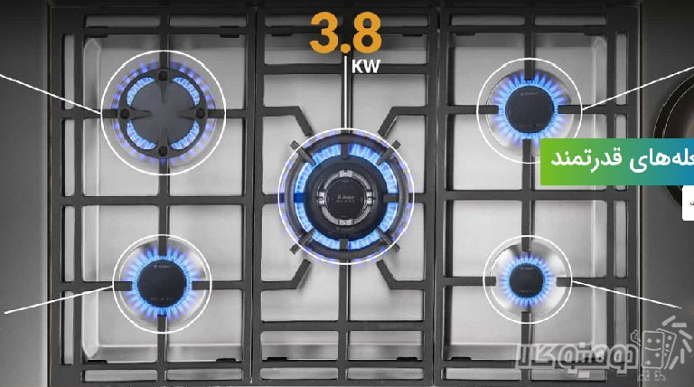 snowa 5 burner gas stove sgc5 7211 dominokala8