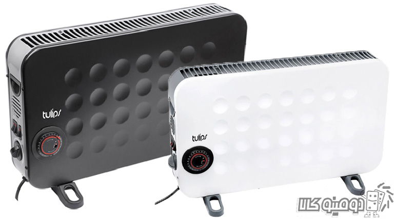 گرم کردن اتاق بدون بخاری با فن هیتر تولیپس مدل EH-203